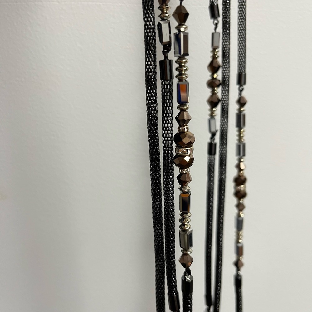 NWT White House Black Market Layered Necklace